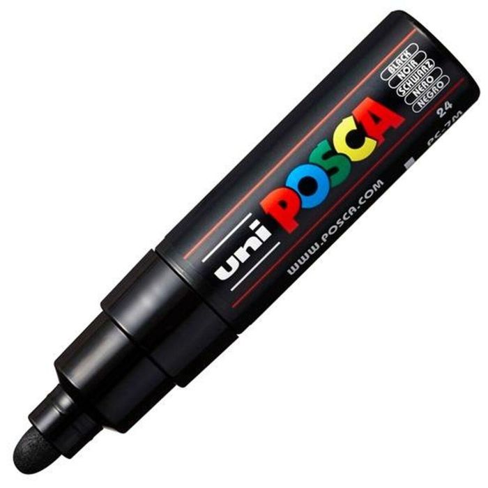 Rotulador POSCA PC-7M Negro (6 Unidades) 1