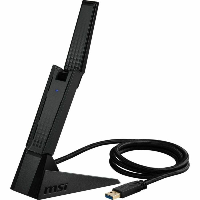 Adaptador de Red MSI AXE5400 Negro 0 Adaptador de Red MSI AXE5400 Negro 0