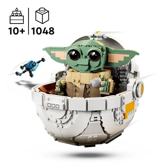 LEGO Star Wars Grogu con Aerocuna 75403 Juego de Construcción 1