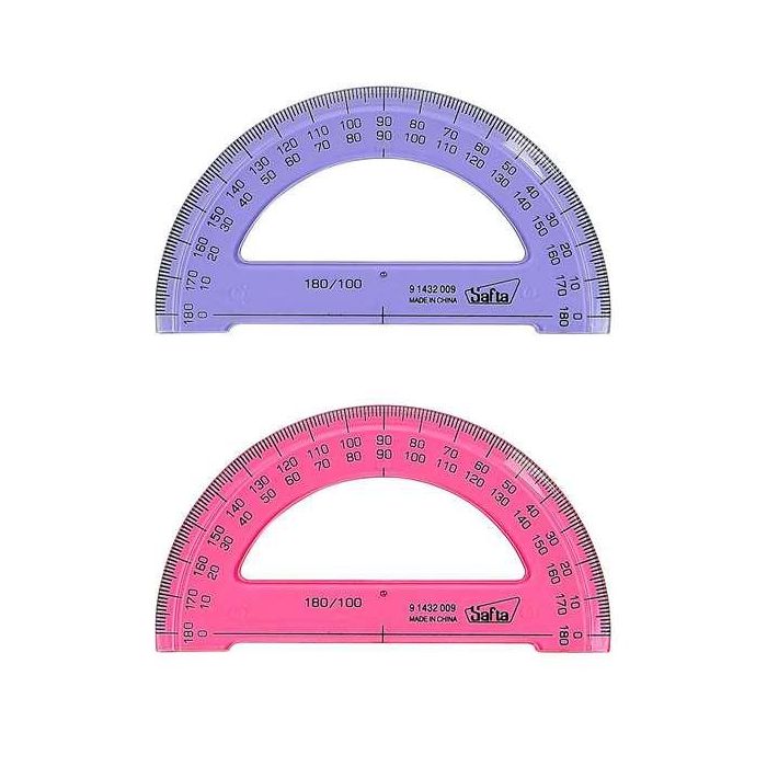 Semicirculo Plastico Colores Surtidos Semicirculo Plastico Colores Surtidos