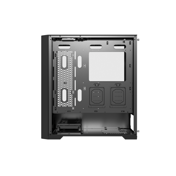 Phoenix Caja PC Gaming Artisan Noble con frontal de madera y lateral de cristal templado 5