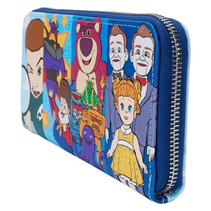 Loungefly Cartera Toy Story Disney Piel Saffiano Vegana con Correa y Monedero Interior 2