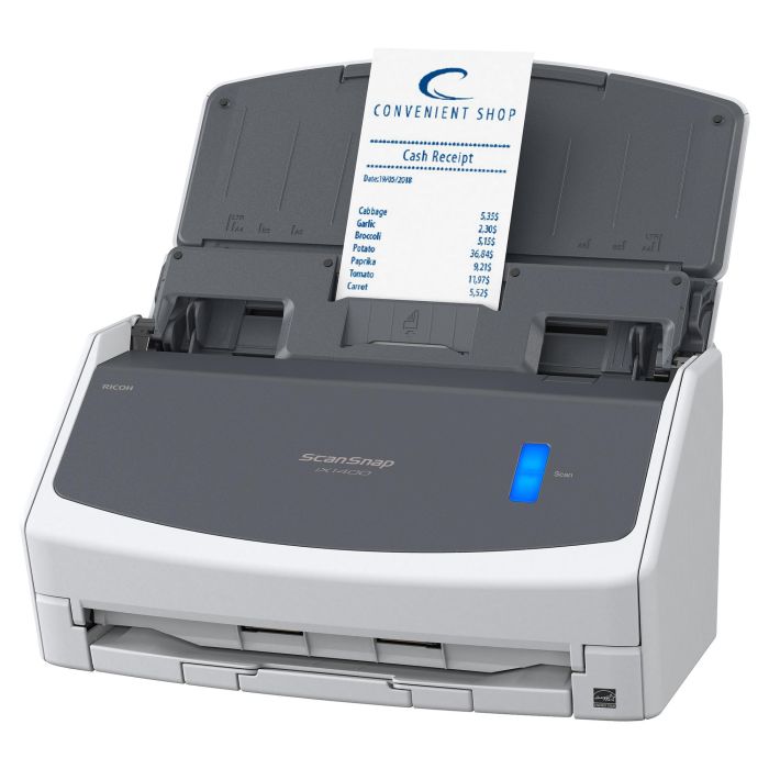 FUJITSU Escaner ScanSnap iX1400, Escaner de Escritorio LED USB 3.2 con ADF, Duplex, A4, 40 ppm/80 ipm. 3