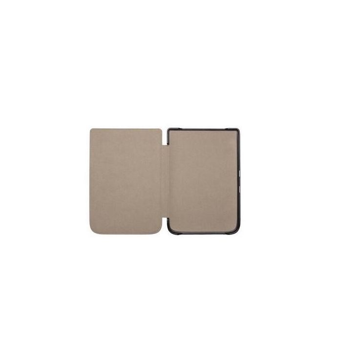 Pocketbook Funda Serie Shell Negro para Basic 4, Basic Lux 4, Basic Lux 3, Basic Lux 2, Touch Lux 4, Touch Lux 5, Touch HD 3, Color 4