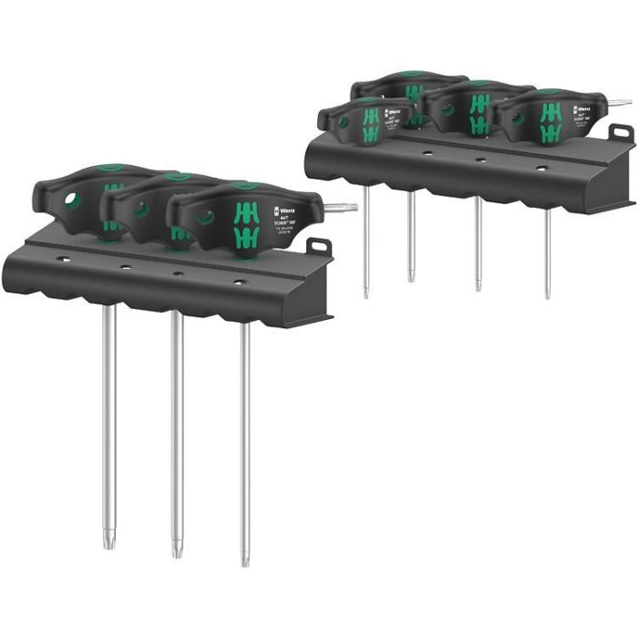 Wera 467/7 HF Set de 7 Destornilladores TORX con Mango en T