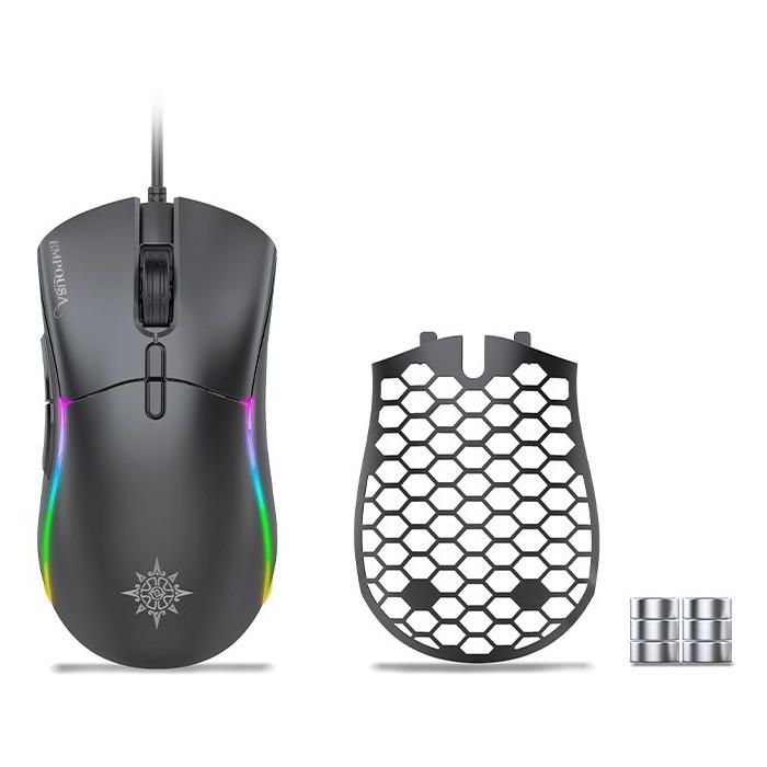 INCA Gaming Maus IMG-GT20 10000 DPI. RGB. 7 Tasten. USB. SW retail 4 INCA Gaming Maus IMG-GT20 10000 DPI. RGB. 7 Tasten. USB. SW retail 4