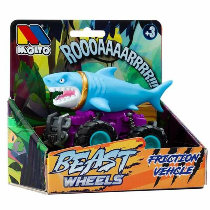 Vheiculos friccion animale beast wheels. 15x5 cm - modelos surtidos 6 Vheiculos friccion animale beast wheels. 15x5 cm - modelos surtidos 6
