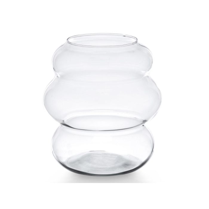 Jarron Cristal Burbuja Ancho 25Cm Giftdecor 1 Jarron Cristal Burbuja Ancho 25Cm Giftdecor 1