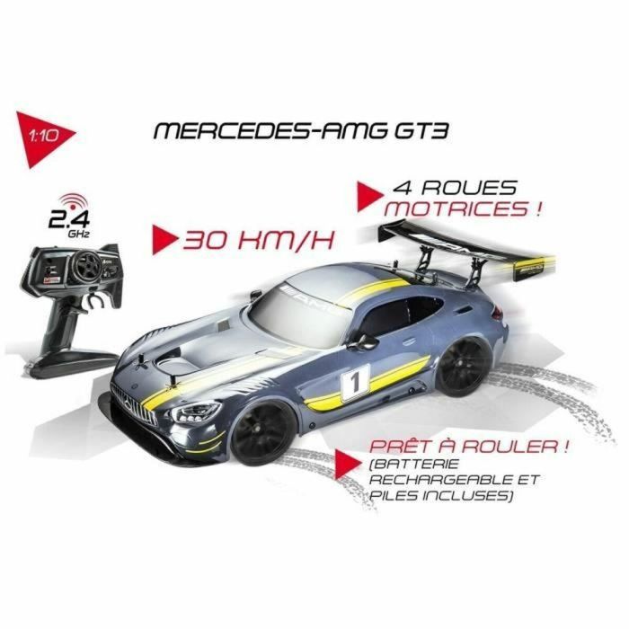 MONDO Mercedes AMG GT3 auto controlado por radio - Escala 1:10 - A partir de 8 años 3