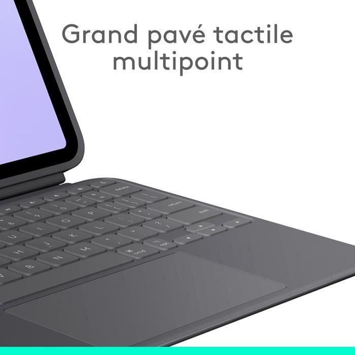 Logitech LOG5099206122963 Funda para iPad Pro 11 Combo Touch - Grafito 3