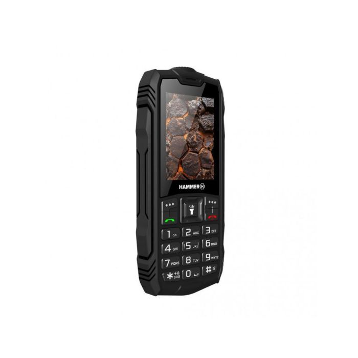Hammer Teléfono Móvil Rugerizado Rock 2.4 Pulgadas IP68 MIL-STD-810H Doble SIM Batería 3000 mAh Linterna LED VoLTE 3