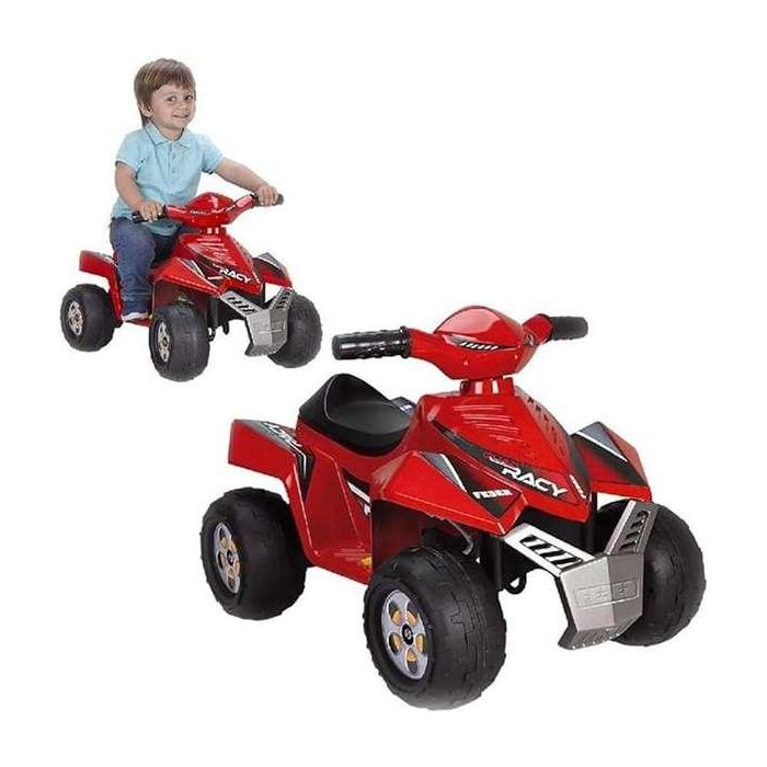 Feber Quad Racy con Batería 6V para Niños de 18 Meses a 3 Años, Medidas 67x41x45 cm 2