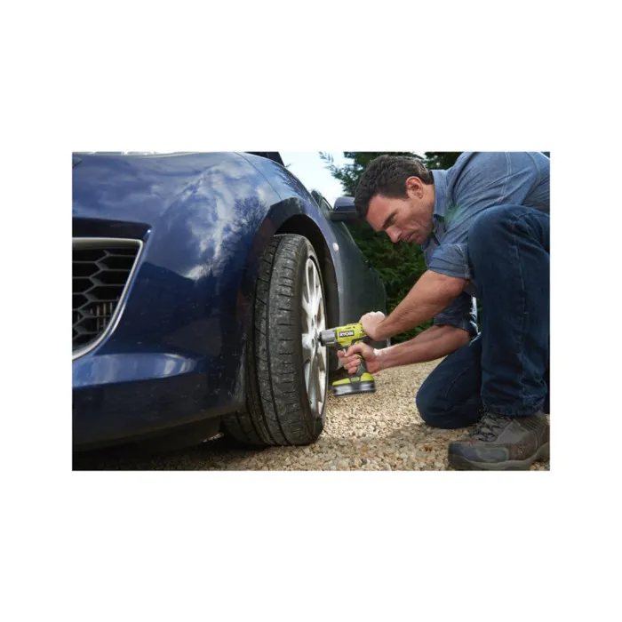 Ryobi Destornillador de 18V con Batería 2.0 Ah, Cargador Rápido y 3 Enchufes 2