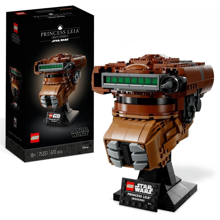 LEGO 75351 Star Wars Casco de Princesa Leia (Boushh) 12