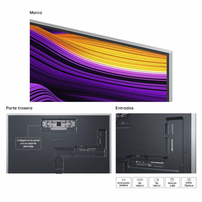 Smart TV LG OLED65G54LW.AEU 4K Ultra HD 65" HDR OLED 2 Smart TV LG OLED65G54LW.AEU 4K Ultra HD 65" HDR OLED 2