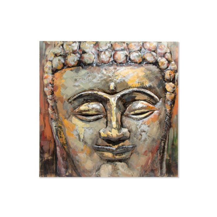 Cuadro Oriental DKD Home Decor Multicolor 80 x 7 x 80 cm