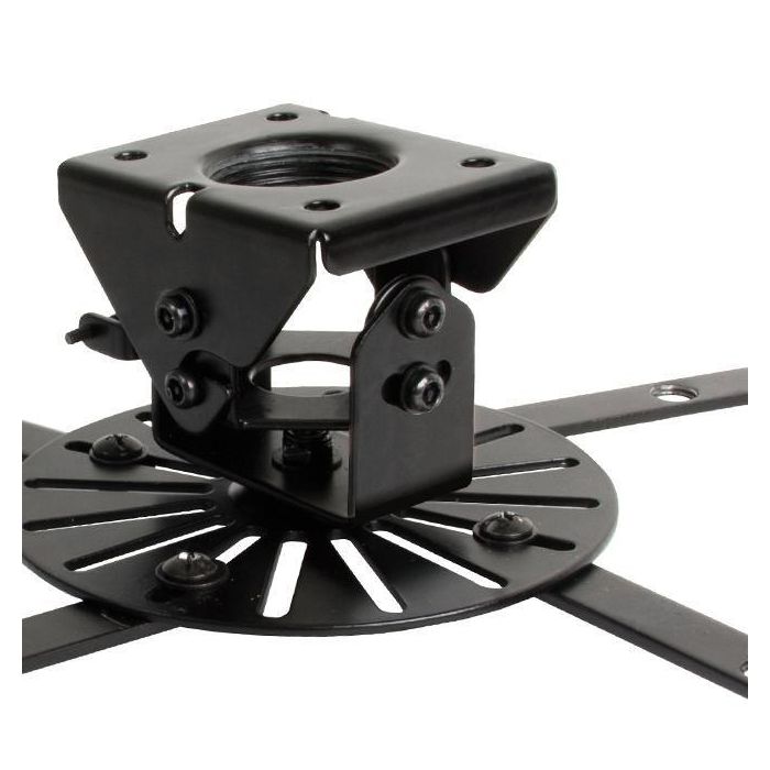 B-Tech Adjustable Drop XL Projector Ceiling Mount with Micro-Adjustment, max 25 kg, Tilt +/-13°, Roll +/-6°, Swivel 360°, 722 - 1122 mm, Black 2 B-Tech Adjustable Drop XL Projector Ceiling Mount with Micro-Adjustment, max 25 kg, Tilt +/-13°, Roll +/-6°, Swivel 360°, 722 - 1122 mm, Black 2