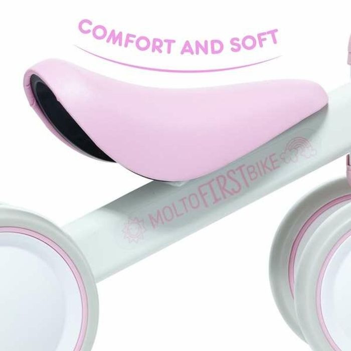 Molto Correpasillos Bebe Rosa 20 kg 38,5x25x5x5 cm 5