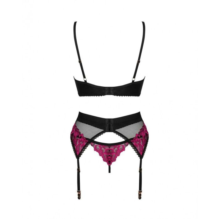 Conjunto de Lencería Obsessive Negro M/L 1