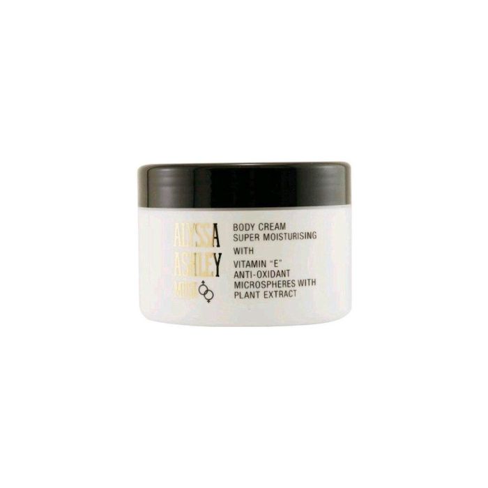 Alyssa Ashley Crema Corporal Súper Hidratante con Vitamina E y Almizcle para Piel Seca, Elasticidad y Antienvejecimiento 250 mL