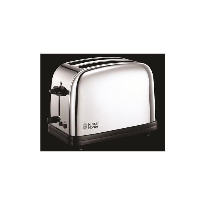 Russell Hobbs 23310-57 Tostador para Sándwiches Chester con Ranuras Anchas y Bandeja Recogemigas 1