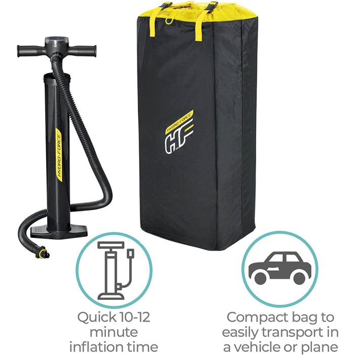 Bestway 65346 - Tabla Paddle Surf Inflable Hydro-force Huakai, Doble Cámara, 305x84x15 cm, Máx 130 kg, Ideal para Todos los Niveles 6 Bestway 65346 - Tabla Paddle Surf Inflable Hydro-force Huakai, Doble Cámara, 305x84x15 cm, Máx 130 kg, Ideal para Todos los Niveles 6