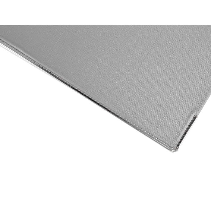 Liderpapel Archivador de palanca A4 Documenta forrado PVC con Rado lomo 75mm gris compresor metálico 7