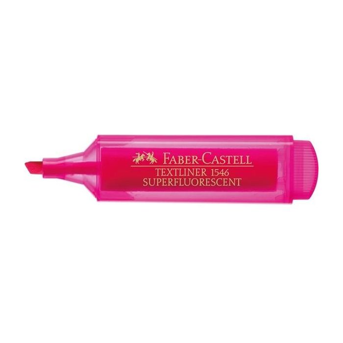 FABER-CASTELL Textmarker TL 46 Superfluor pink 1 FABER-CASTELL Textmarker TL 46 Superfluor pink 1