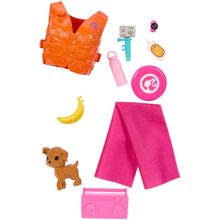 Mattel Muñeca Barbie The Movie Surf HPL69 con Tabla de Surf y Accesorios para Niños y Niñas +3 Años 3