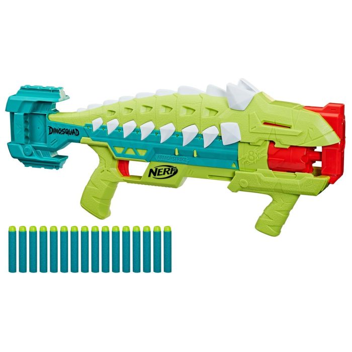 Nerf F5855 Dinosquad Armorstrike - Juguete Edad Recomendada +8 Años - Idiomas: English, Francés, Alemán, Portugués, Español 1 Nerf F5855 Dinosquad Armorstrike - Juguete Edad Recomendada +8 Años - Idiomas: English, Francés, Alemán, Portugués, Español 1
