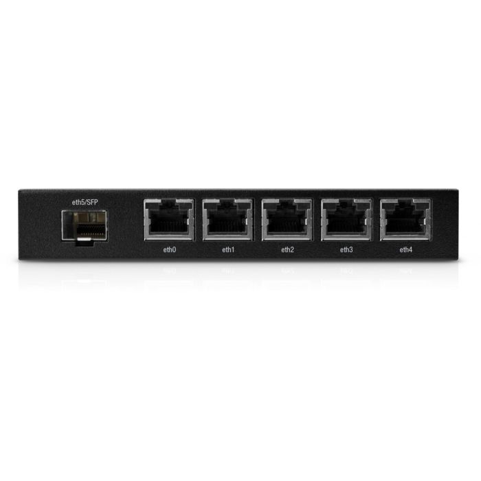 Ubiquiti EdgeRouterX SFP Router Gigabit PoE Avanzado con 5 Puertos RJ45 y 1 Puerto SFP Óptico para Redes 2 Ubiquiti EdgeRouterX SFP Router Gigabit PoE Avanzado con 5 Puertos RJ45 y 1 Puerto SFP Óptico para Redes 2