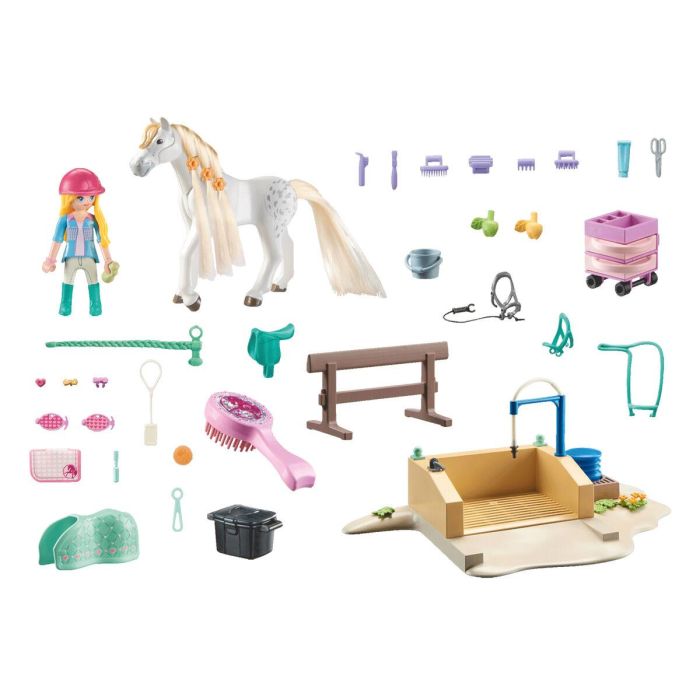 Playset Playmobil 71354 Horses of Waterfall 86 Piezas 1
