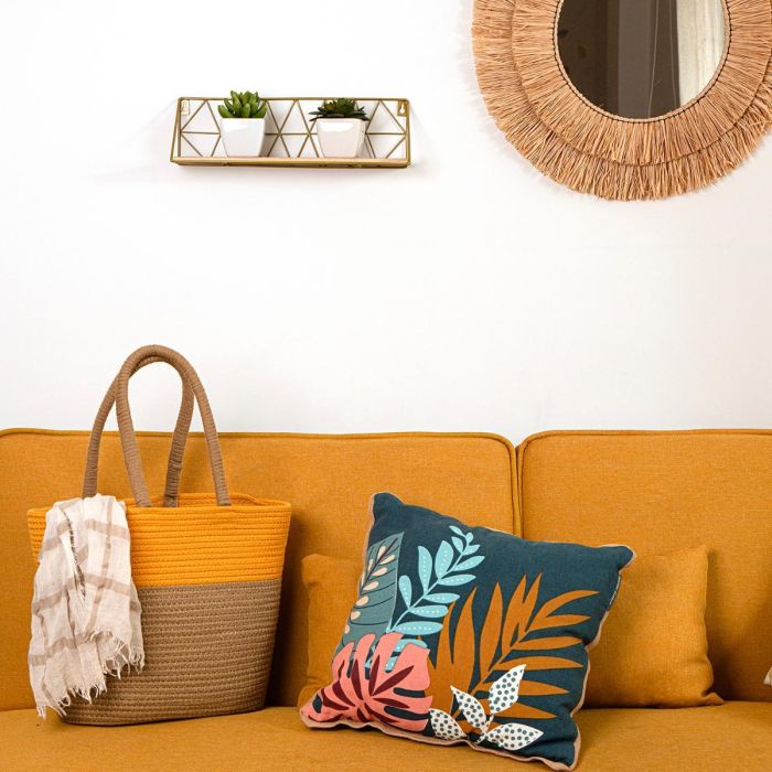 Vinthera Moa Estante Doble de Pared 40x12x12 cm Acero y Paulownia 2 Vinthera Moa Estante Doble de Pared 40x12x12 cm Acero y Paulownia 2