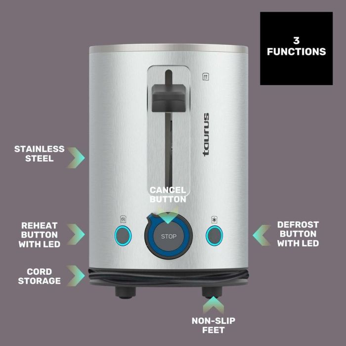 Tostadora Taurus MY TOAST NEW LE 6 Tostadora Taurus MY TOAST NEW LE 6