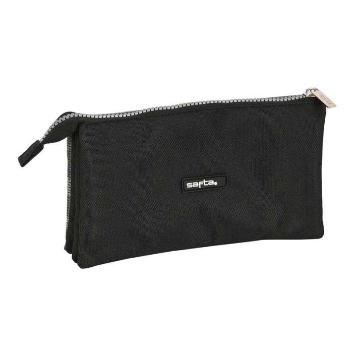 Bolso Escolar Portatodo Safta Triple Safta Stone 120x220x30 mm 4 Bolso Escolar Portatodo Safta Triple Safta Stone 120x220x30 mm 4