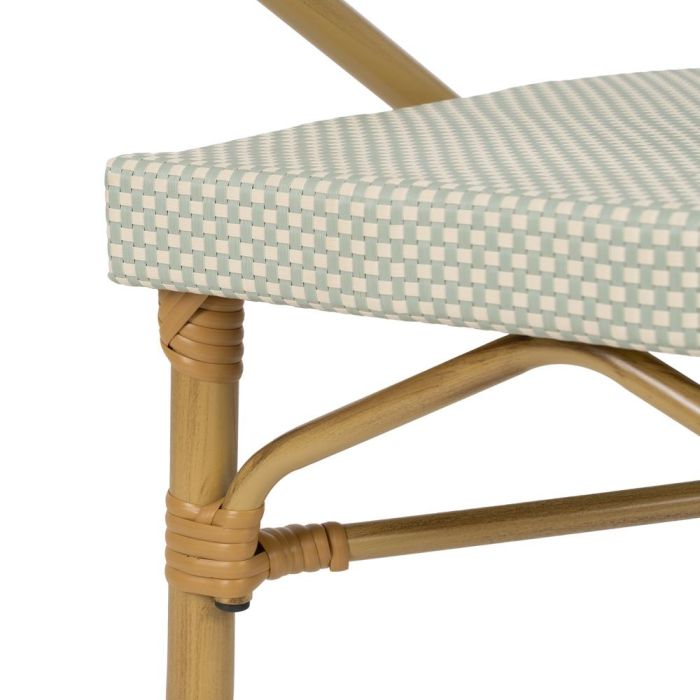 Silla Aguamarina Aluminio-Textileno 57 X 58,50 X 82 cm