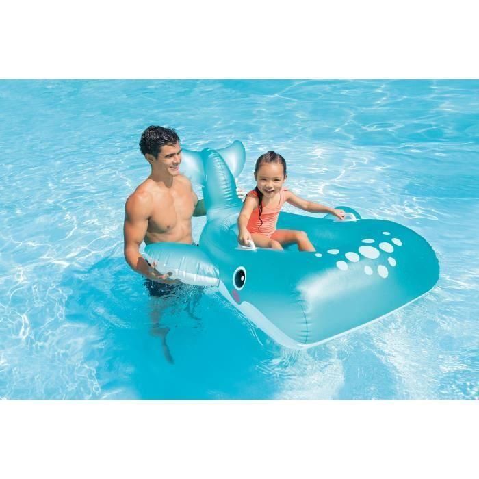 Boya gigante con asas - INTEX - Ø 97 cm - Vinilo - Azul 1 Boya gigante con asas - INTEX - Ø 97 cm - Vinilo - Azul 1