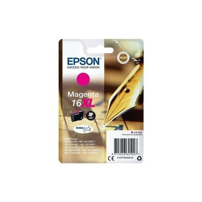 Epson DURABrite Ultra Ink Cartucho Magenta 16XL Epson DURABrite Ultra Ink Cartucho Magenta 16XL
