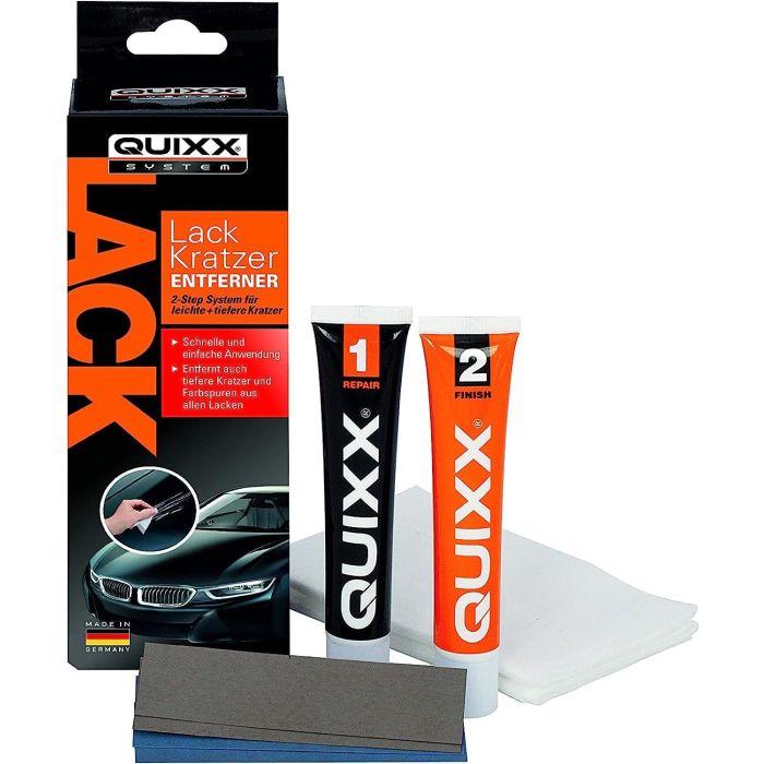 Quixx QQ00070 Eliminador de Arañazos Profesional para Pintura de Automóvil - Repara Arañazos Ligeros, Medianos y Profundos, Ahorra Costosas Reparaciones 5