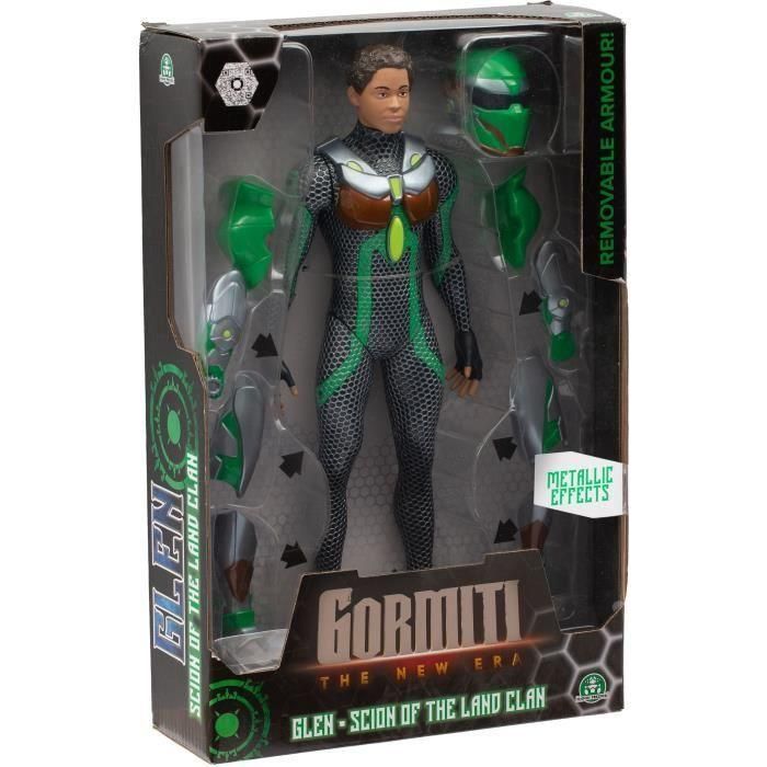 Gormiti GRV031 Figura articulada Vástago con armadura modelo Tierra 27 cm a partir de 4 años 3 Gormiti GRV031 Figura articulada Vástago con armadura modelo Tierra 27 cm a partir de 4 años 3