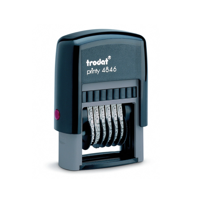 Trodat Numerador Manual 6 Bandas 4 mm 1