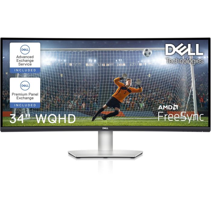 86.42cm/34" (34401440) Dell S3423DWC 21:9 WQHD VA 4ms 100Hz 2xHDMI DP USB-C Silver/Black 0 86.42cm/34" (34401440) Dell S3423DWC 21:9 WQHD VA 4ms 100Hz 2xHDMI DP USB-C Silver/Black 0