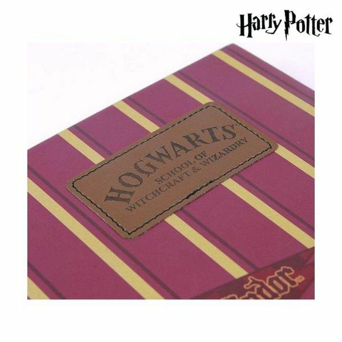 Cuaderno de Notas + Bolígrafo Gryffindor Harry Potter Harry Potter Rojo 3