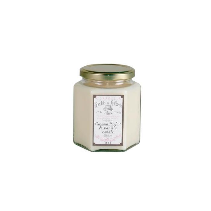 Vela Tarro Sucreg16 Coconut Parfait-Vainilla 8X10C Vela Tarro Sucreg16 Coconut Parfait-Vainilla 8X10C