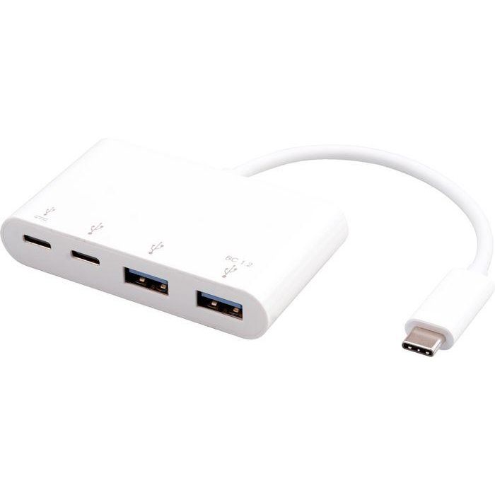 eSTUFF Hub USB-C a 2x USB 3.0 y 2x USB-C 3.1 para Laptop/Tablet 1 eSTUFF Hub USB-C a 2x USB 3.0 y 2x USB-C 3.1 para Laptop/Tablet 1