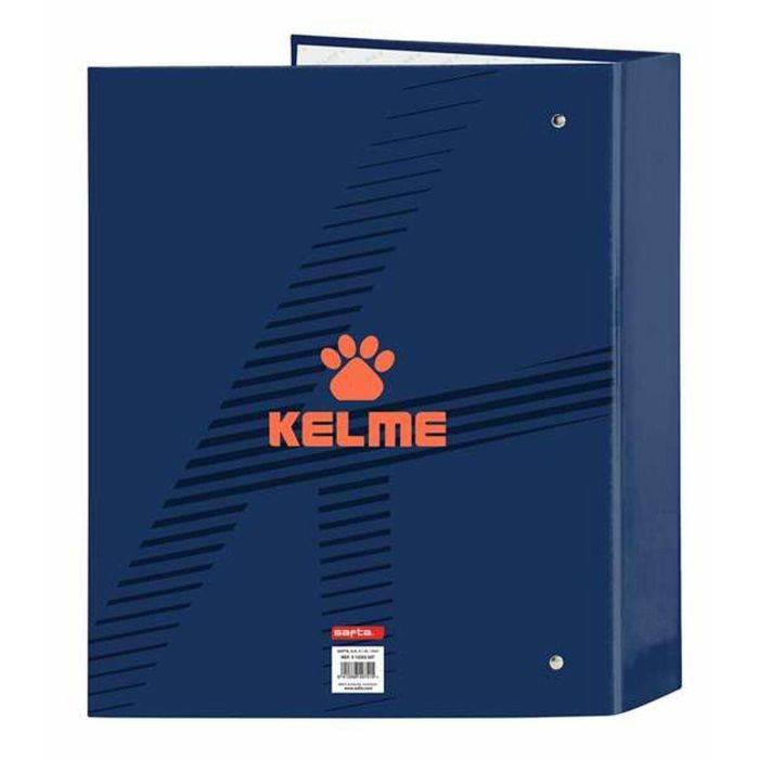 Carpeta f. 4 anillas 35mm lomo ancho kelme "navy blue" 27x33x6 1 Carpeta f. 4 anillas 35mm lomo ancho kelme "navy blue" 27x33x6 1