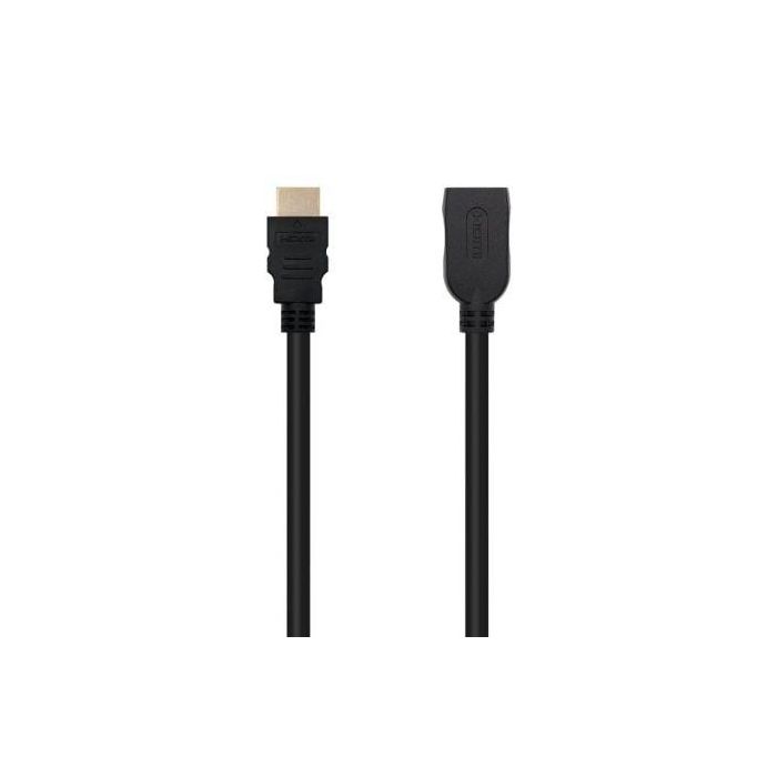 Prolongador HDMI NANOCABLE 10.15.1012 Negro 2 m 1 Prolongador HDMI NANOCABLE 10.15.1012 Negro 2 m 1