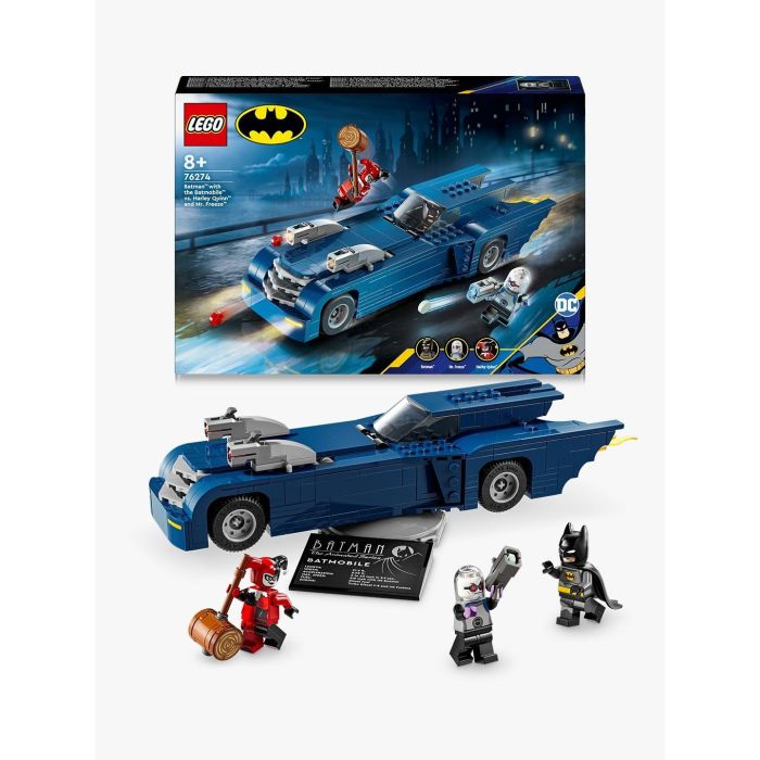 LEGO 76274 Super Heroes DC Batman con el Batmóvil contra Harley Quinn y Mr. Freeze 11 LEGO 76274 Super Heroes DC Batman con el Batmóvil contra Harley Quinn y Mr. Freeze 11