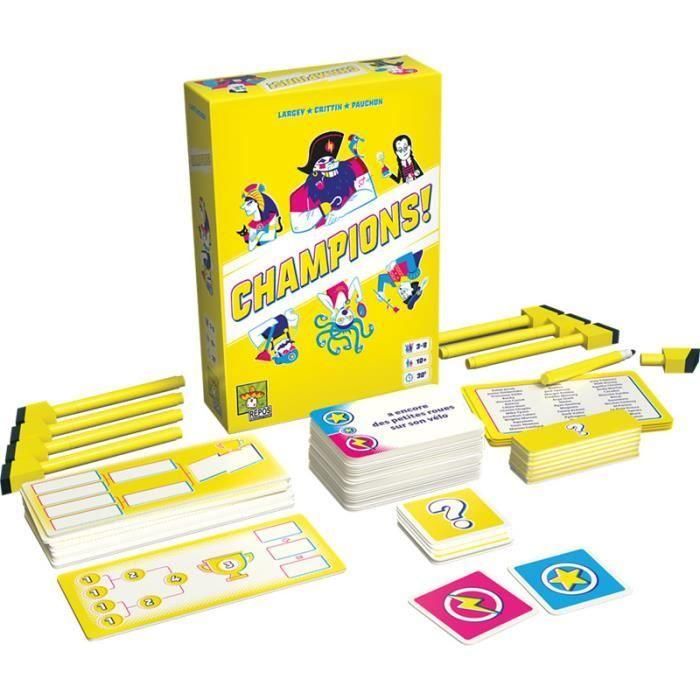 ¡Campeones! - Asmodee - Juego de fiesta - A partir de 10 años 1 ¡Campeones! - Asmodee - Juego de fiesta - A partir de 10 años 1