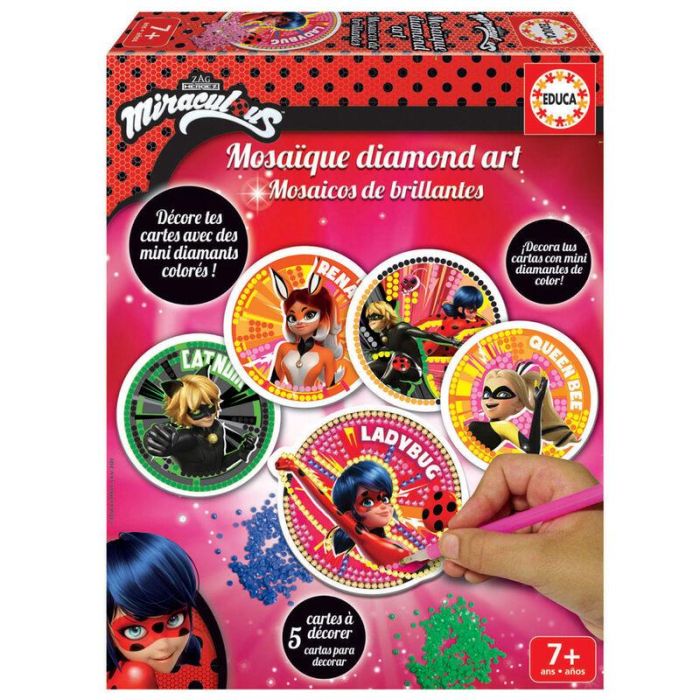 Mosaicos de Brillantes Prodigiosa Ladybug 0 Mosaicos de Brillantes Prodigiosa Ladybug 0